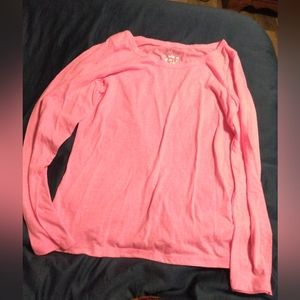 Aeropostale a long sleeve pink shirt